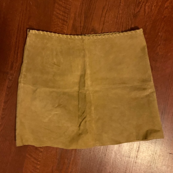 SOLD Forever 21 Suede Skirt - Picture 4 of 6